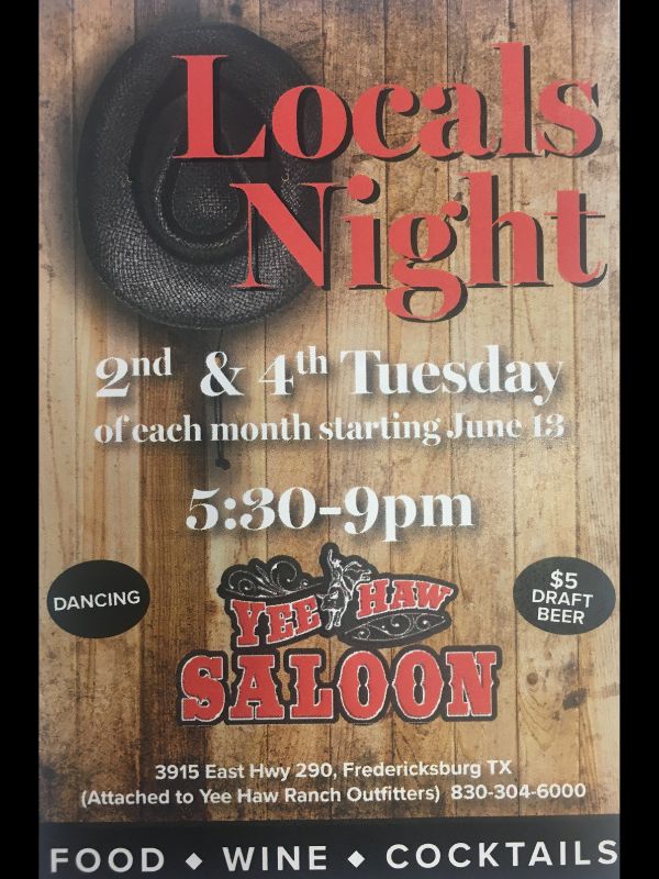 Locals Night Ad